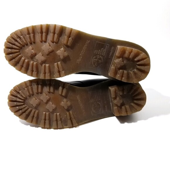 RARE Dr. Martens 1461 Witch Greasy Leather 3-Eye Heeled Oxford Shoes - Picture 10 of 11